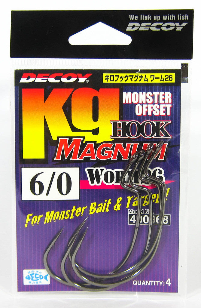 Decoy Worm26 Kg Hook Magnum – Japan Import Tackle