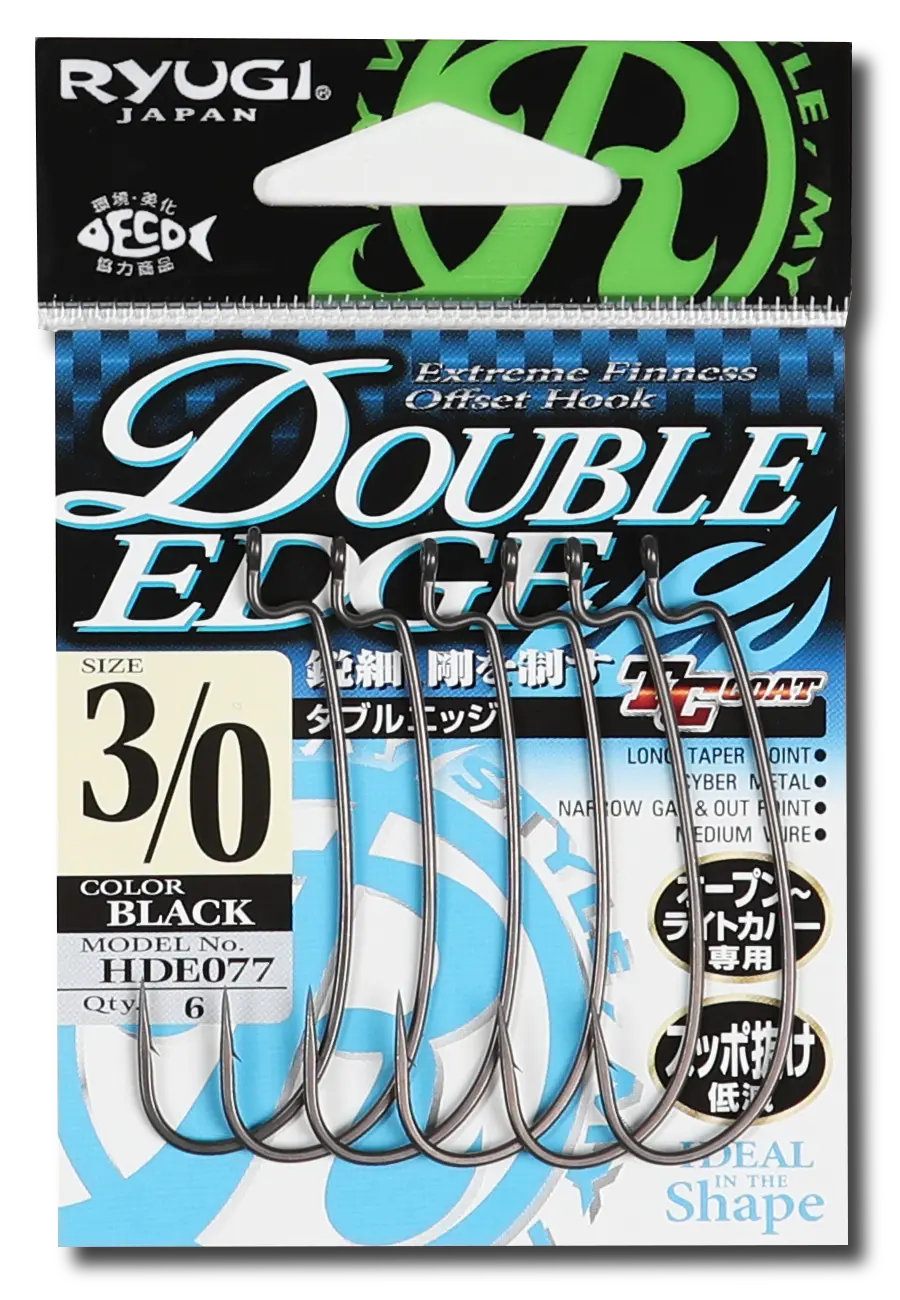 RYUGI Double Edge Offset Hook