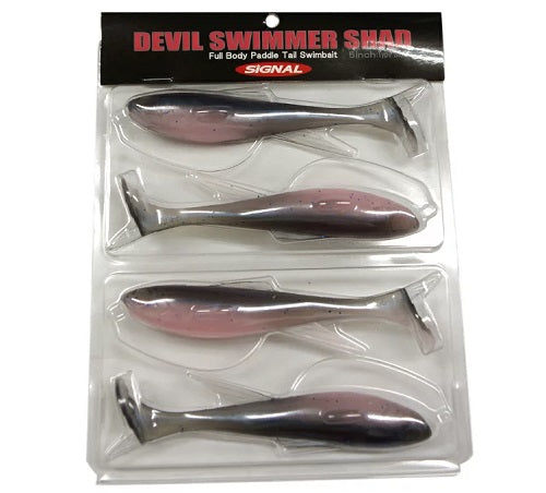 Signal Devil Swimmer Shad 5"