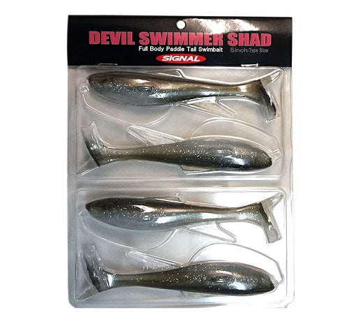 Signal Devil Swimmer Shad 5"